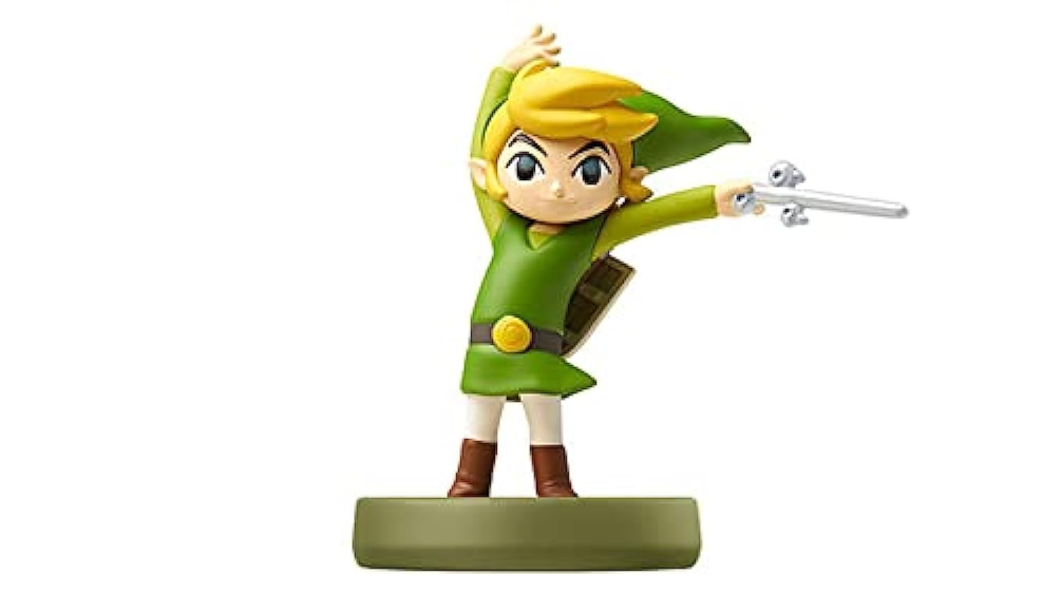Nintendo - Figura Amiibo Link Wind Waker | Colección Zelda | Accesorio Interactivo para Videojuegos con Contenido Exclusivo Nintendo - Figura Amiibo Link Wind Waker | Colección Zelda | Accesorio Interactivo para Videojuegos con Contenido Exclusivo